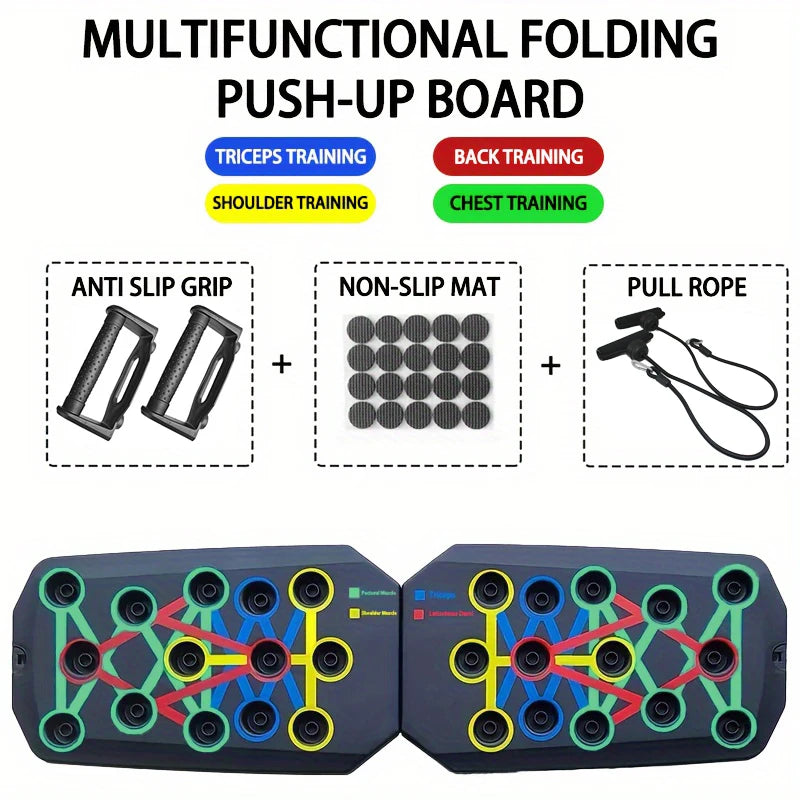 PushPro™ 9-In-1 Ultimate Push Up Board